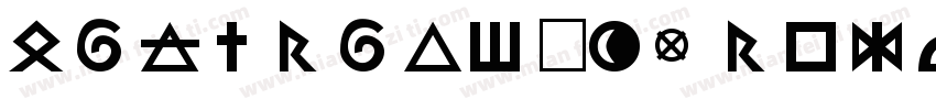 SantralW04-Regular R字体转换